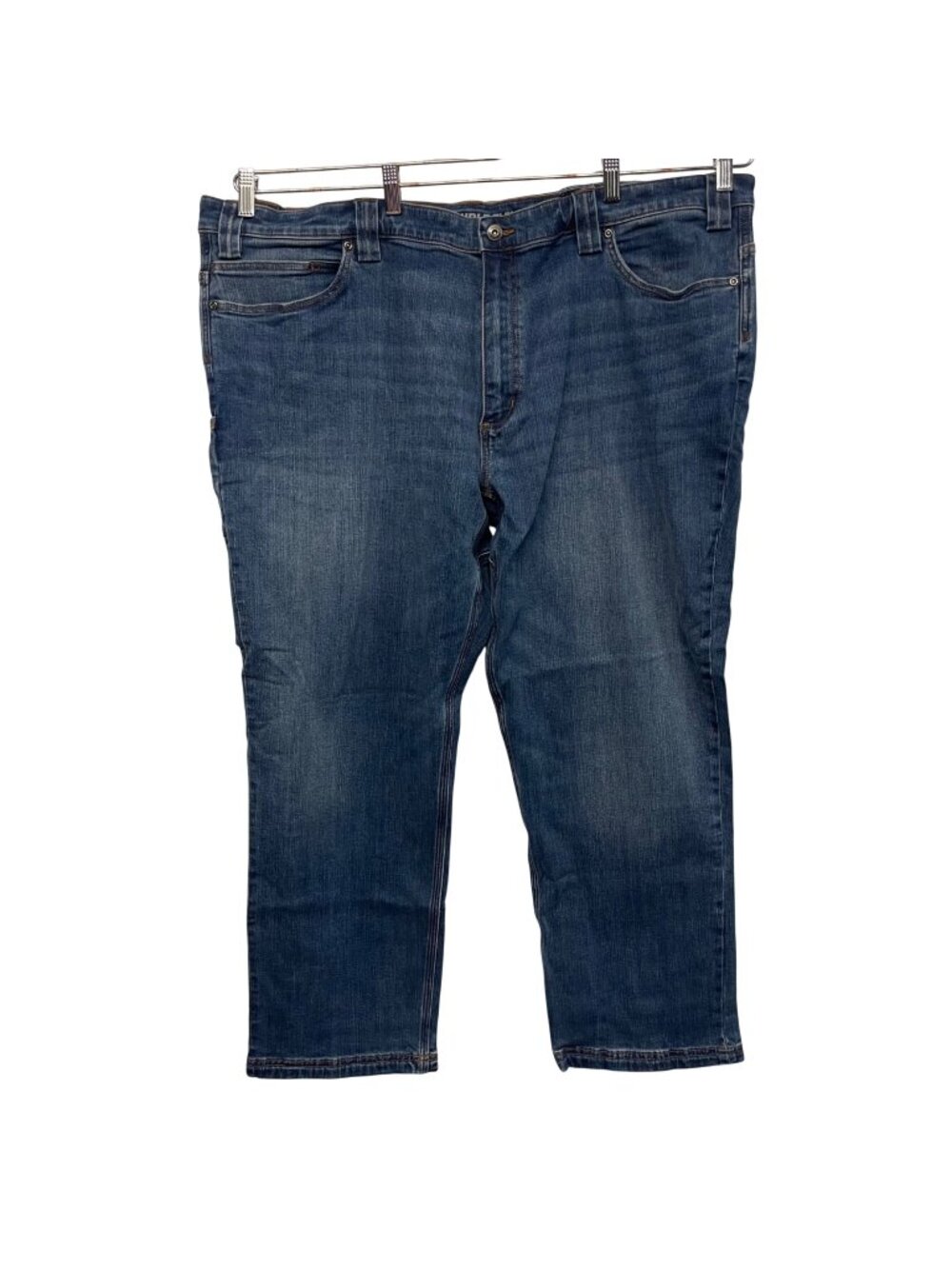 Duluth Trading Ballroom Double Flex Standard Fit Jeans 46x30 Blue Pants 84336